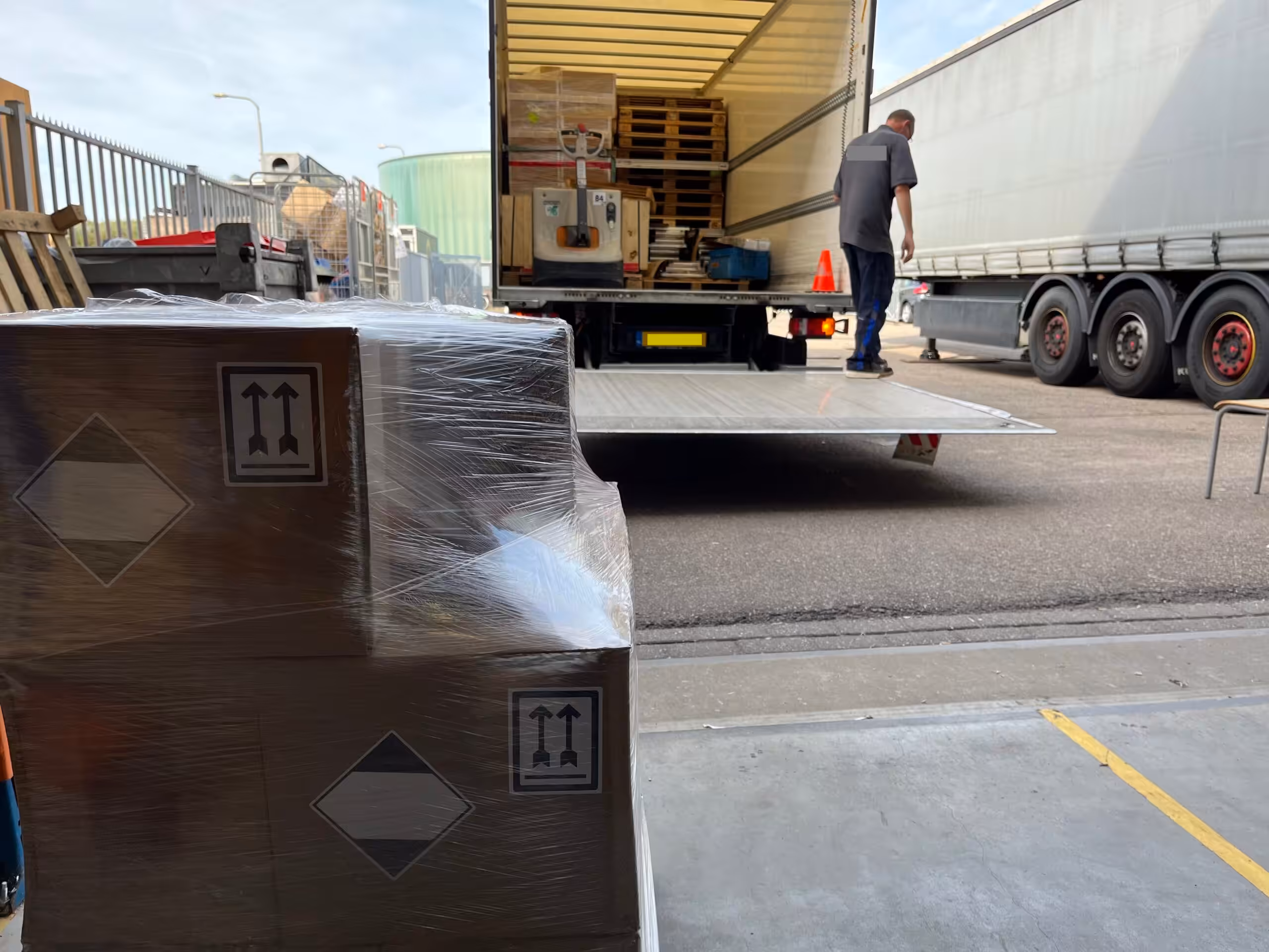 Laden en lossen van gevaarlijke stoffen